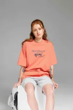 Футболка Called a Garment Shrimp коралловая