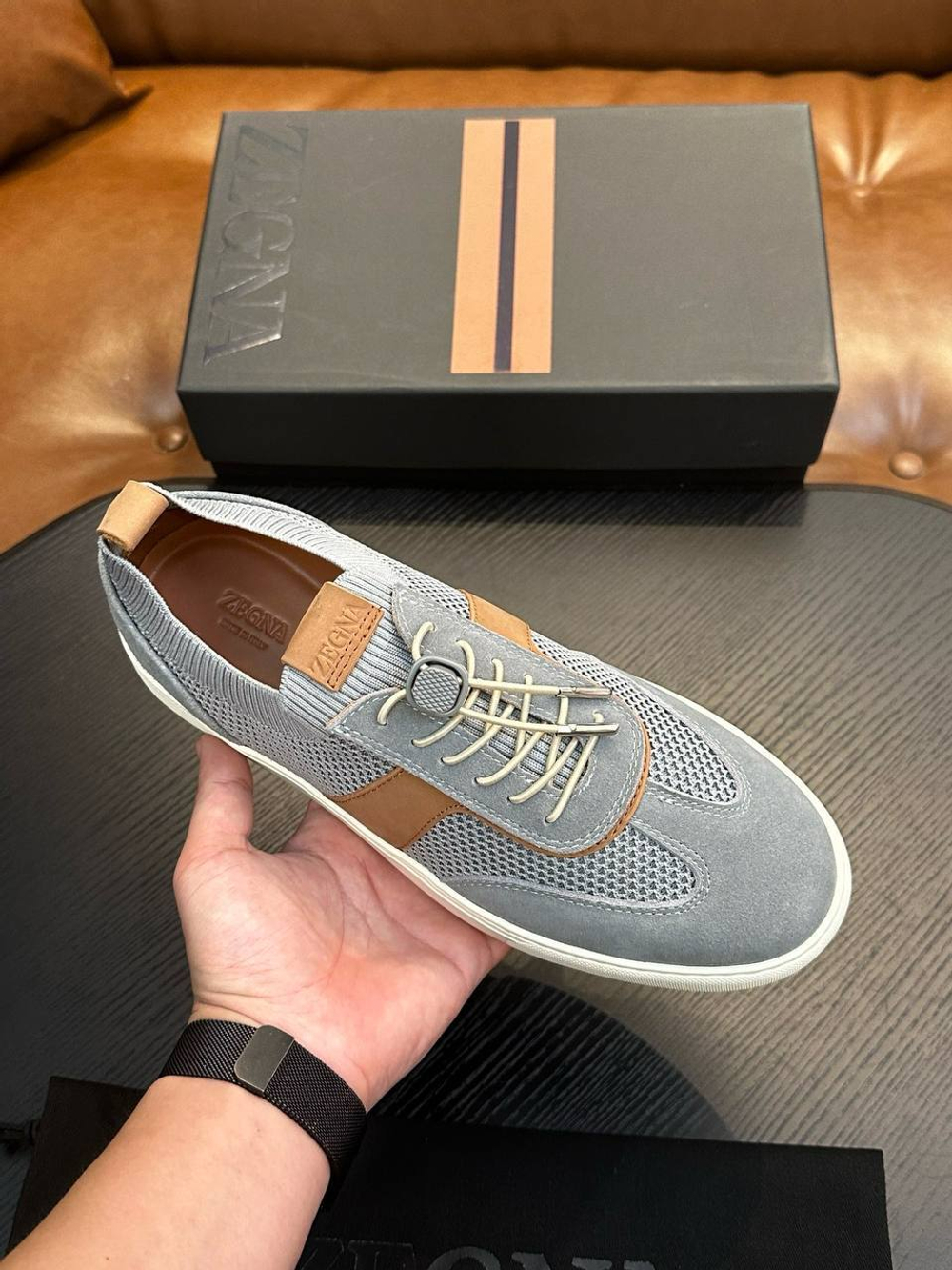 Кеды Zegna
