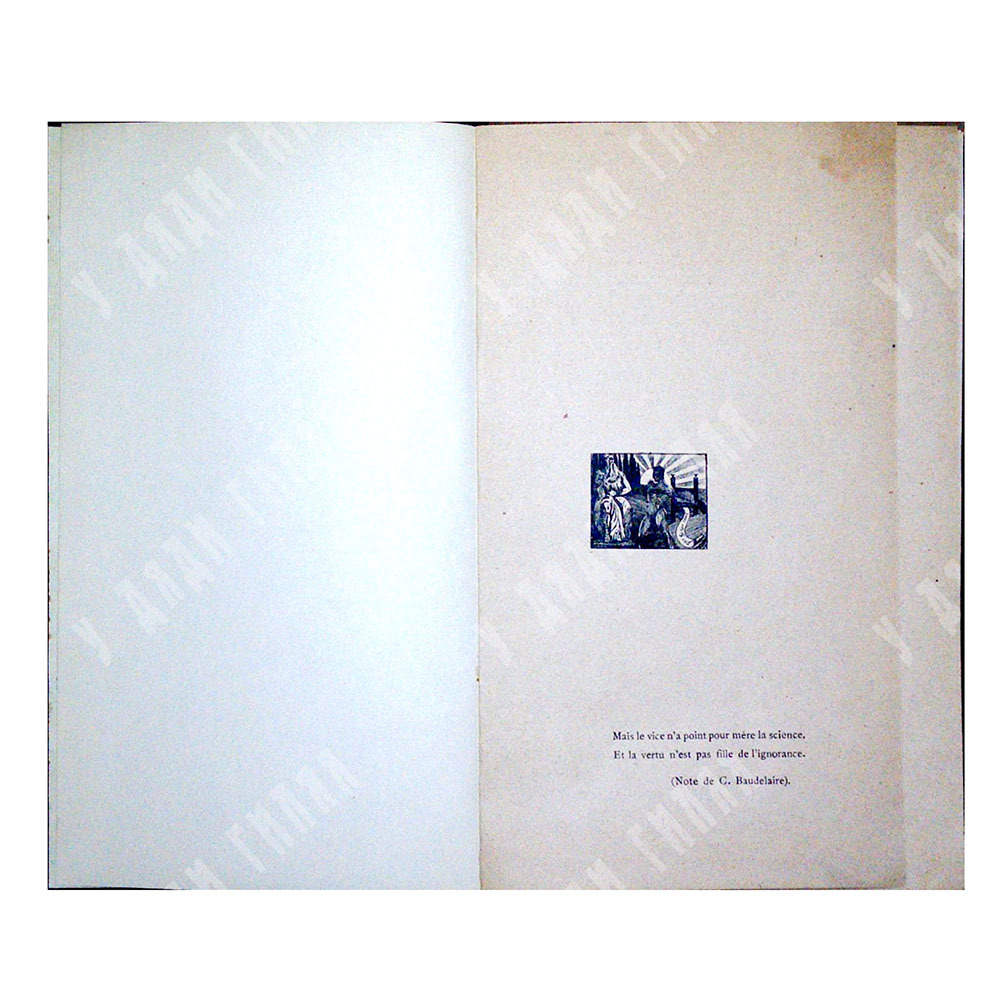 Шарль Бодлер. Цветы зла. Пер. Эллиса; с вступ. ст. Т. Готье; предисл. В. Брюсова. 1908 г.