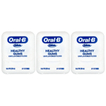 Oral-B, Glide, для здоровья, оригинальная зубная нить, без добавок, 3 шт.