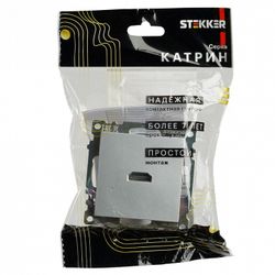 Розетка HDMI без рамки Stekker Катрин 50061