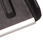 Лопата для уборки снега пластиковая, 275 х 345 х 890 мм, стальной черенок, Stels