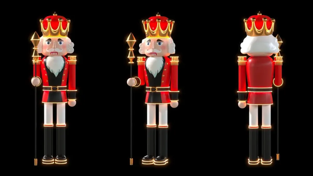 Большая фигура "Щелкунчик" солдатик