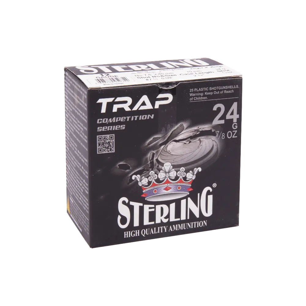 Патрон 12/70 STERLING TRAP №7,5 24 гр., коробка 25 шт.