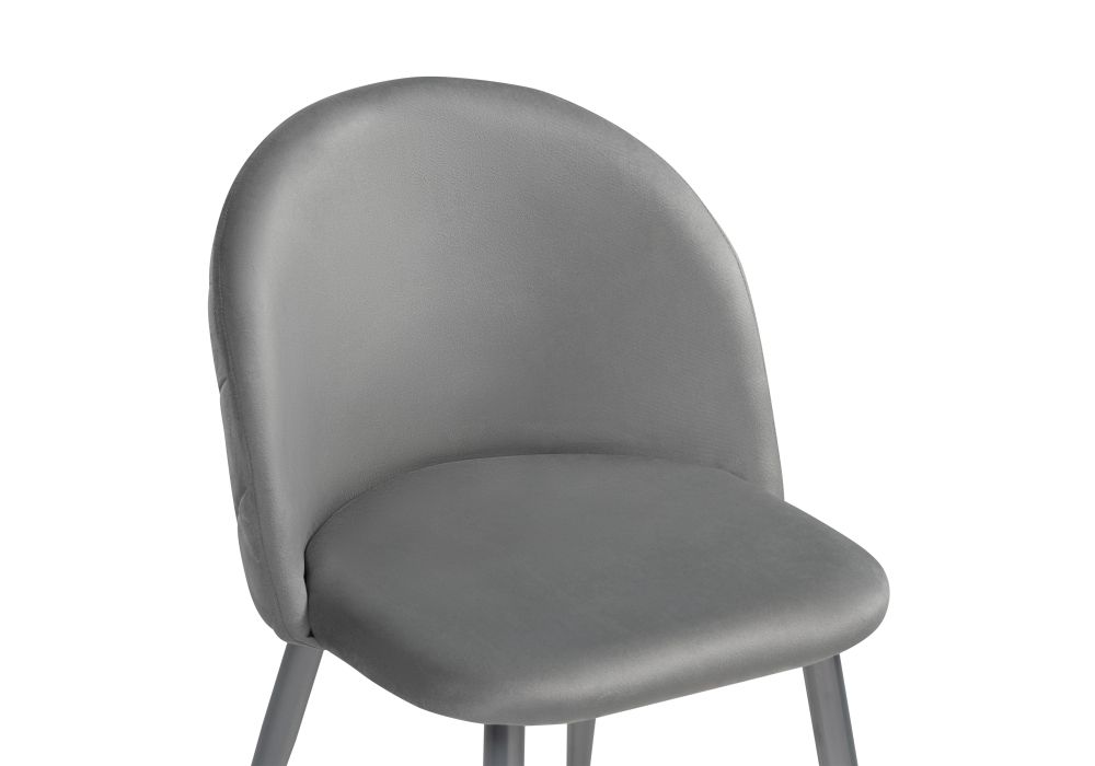 Стул на металлокаркасе Aldo 1 gray