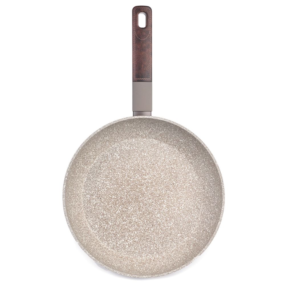 СКОВОРОДА С АНТИПРИГАРНЫМ ПОКРЫТИЕМ PFLUON MARBLE, 26*5 СМ