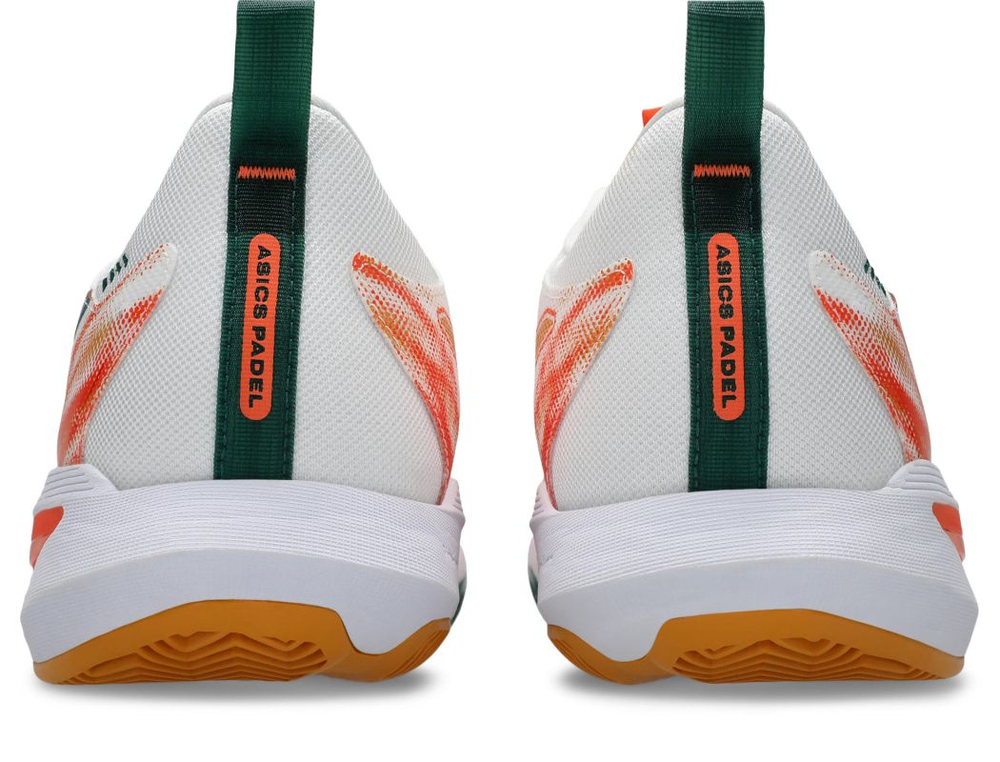 Мужские кроссовки для Падел Asics Sonicsmash FF - white/energy orange
