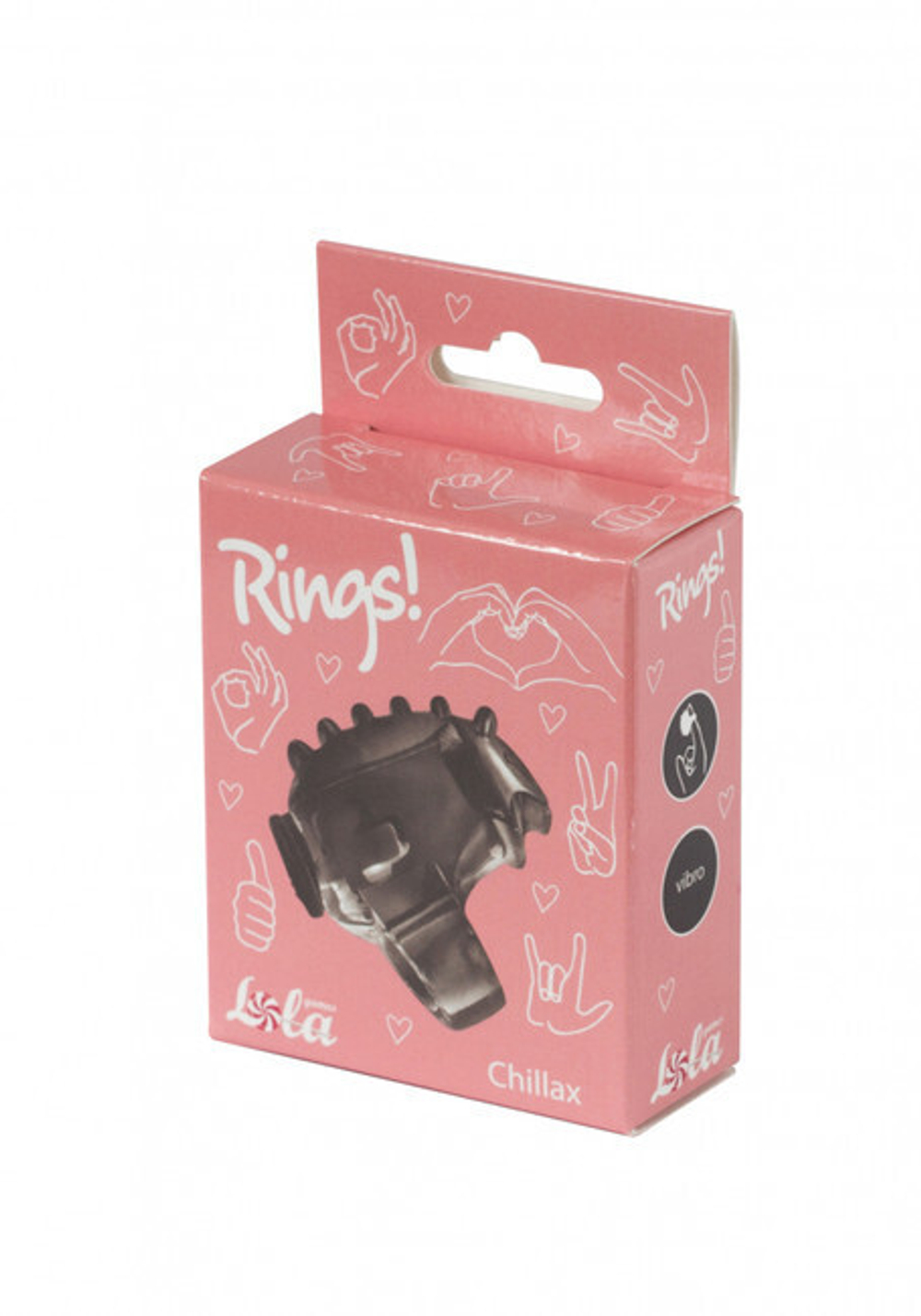 Насадка на палец Rings Chillax black (Цвет: черный)