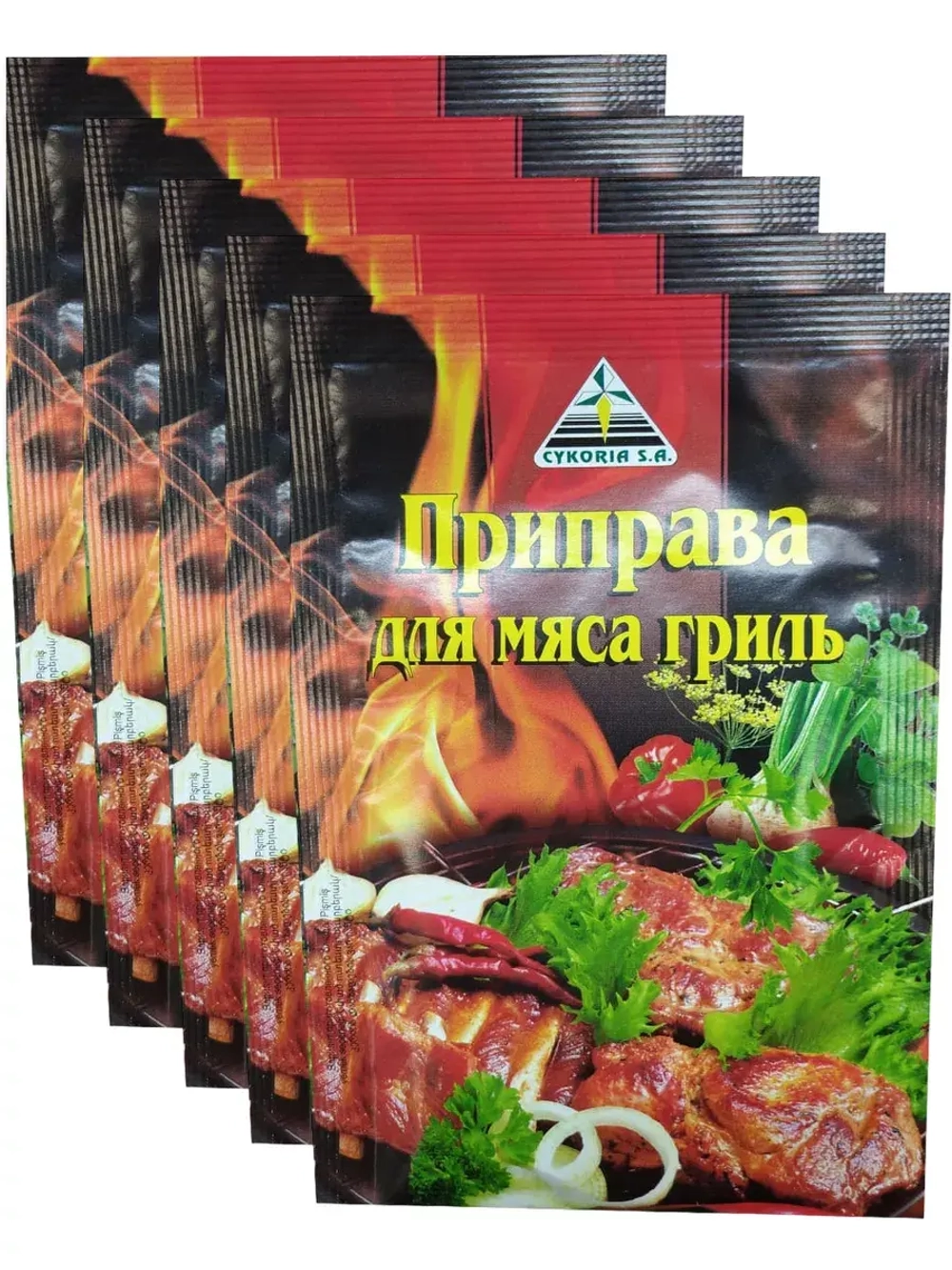Приправа для мяса гриль 30 г * 5 шт
