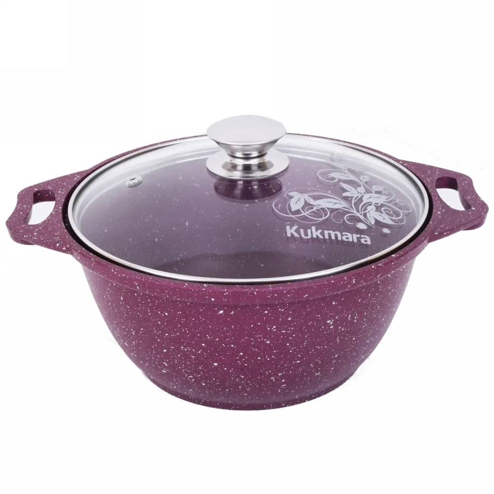 Кастрюля 4л «Trendy style» (mystery) со стеклянной крышкой к41tsm