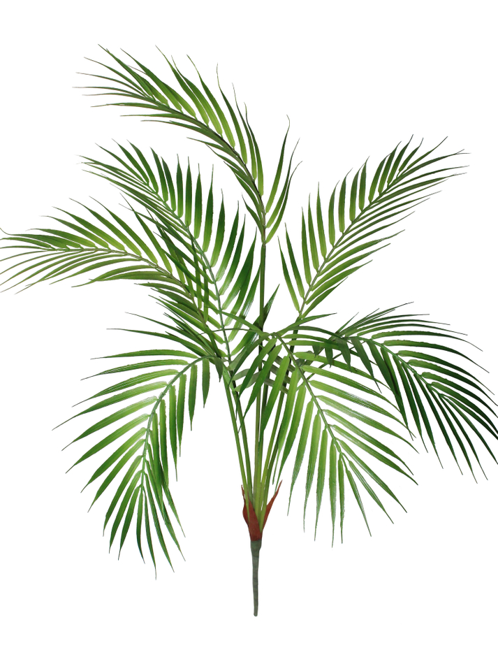 Искусственная пальма кустовая 85см для кашпо и декора интерьера, 7 листьев