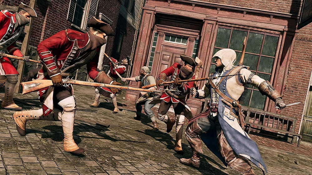 Игра Assassin's Creed III (3) Remastered (Русская версия) для PlayStation 4