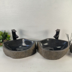 Раковина из речного камня ПАРА! RS-65479 45*33*15 0865