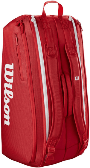 Сумка теннисная Wilson Super Tour Red 6PK (2025)