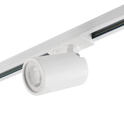 Однофазный трековый светильник Vaes PRIME GU10, белый