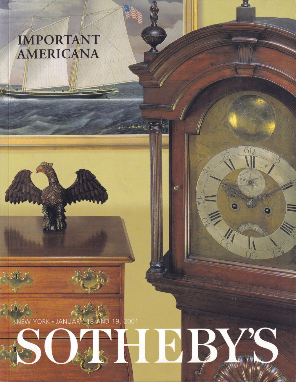 Каталог аукциона Sotheby’s, Нью-Йорк, Американское искусство от 18 января 2001 года
