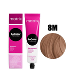 Matrix SoColor перманентная крем-краска для волос Pre-Bonded, 8M светлый блондин мокка, 90 мл