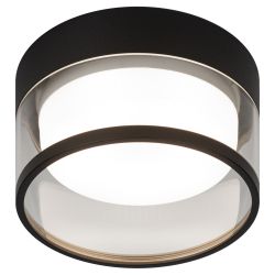 Встраиваемый светильник под лампу GX53 ЭРА KL82 BK черный