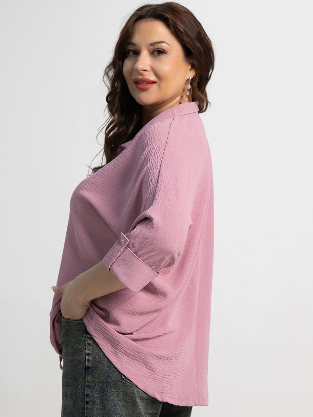 Блуза Серенада (пыльная роза) Б15550-24М LT Collection