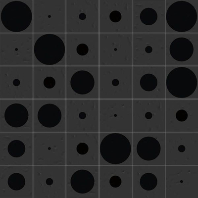 Декор Filippo Soul Tondo Basalto