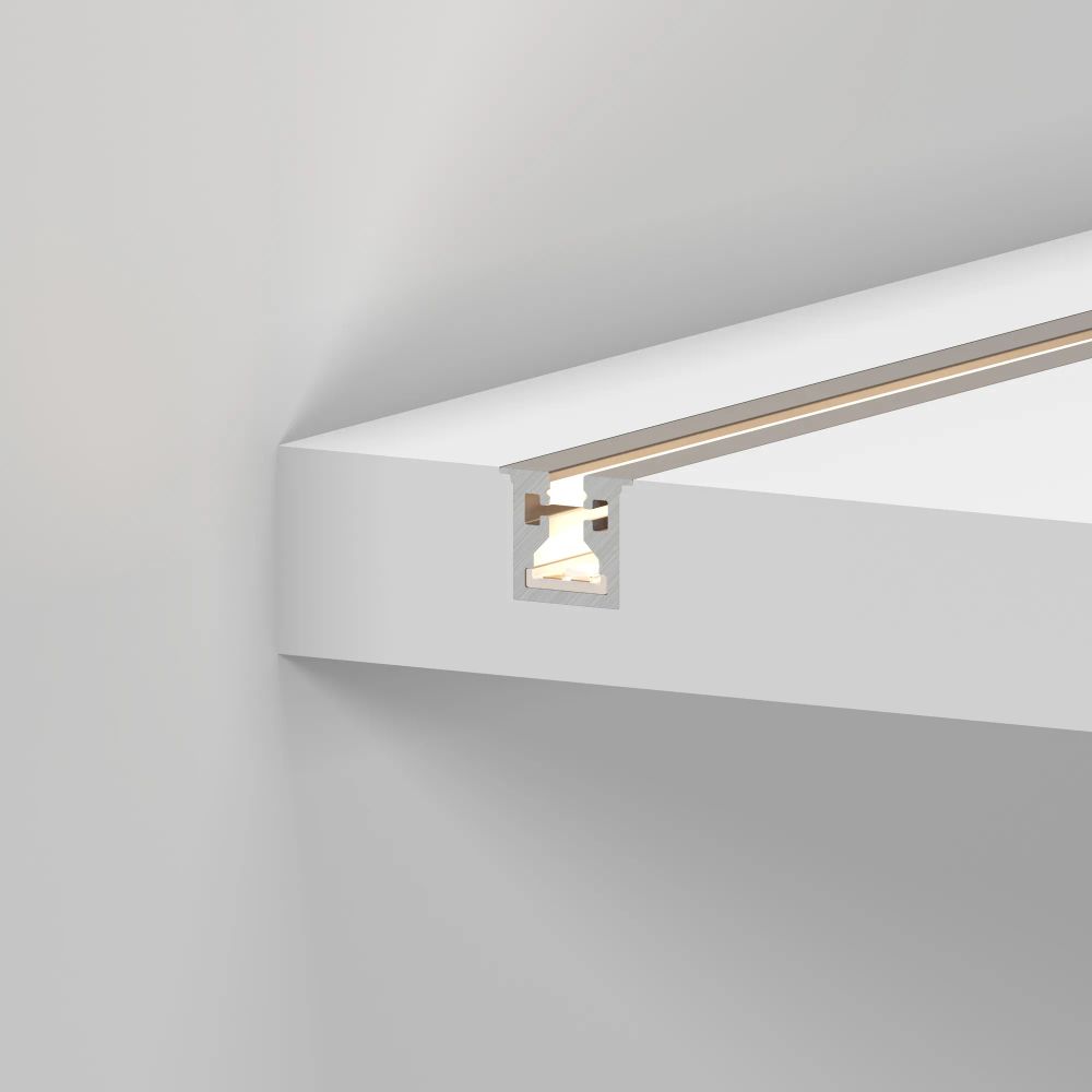 Профиль с экраном SL-MINI-3-H10-F12-2000 CHAMPAGNE GOLD (Arlight, Алюминий+пластик) 058626