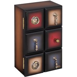 Полка - ключница Пандора Орех Mix