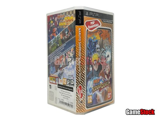 PSP Essentials Naruto Shippuden: Kizuna Drive (Б/У, Английская версия, ULES-01516)