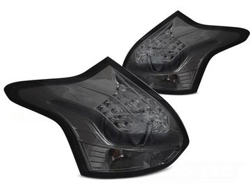 Фонари SMOKE LED BAR для FORD FOCUS 3 11-10.14 HATCHBACK