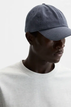 ZARA ФУТБОЛКА С ПРИНТОМ, СЕРЫЙ С МЕЛАНЖЕВЫМ ЭФФЕКТОМ