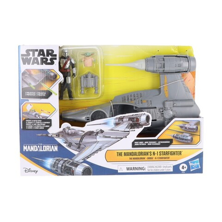 Игровой набор Hasbro Star Wars 1467 F9950 Мандалорианский истребитель N-1 с фигурками F9950
