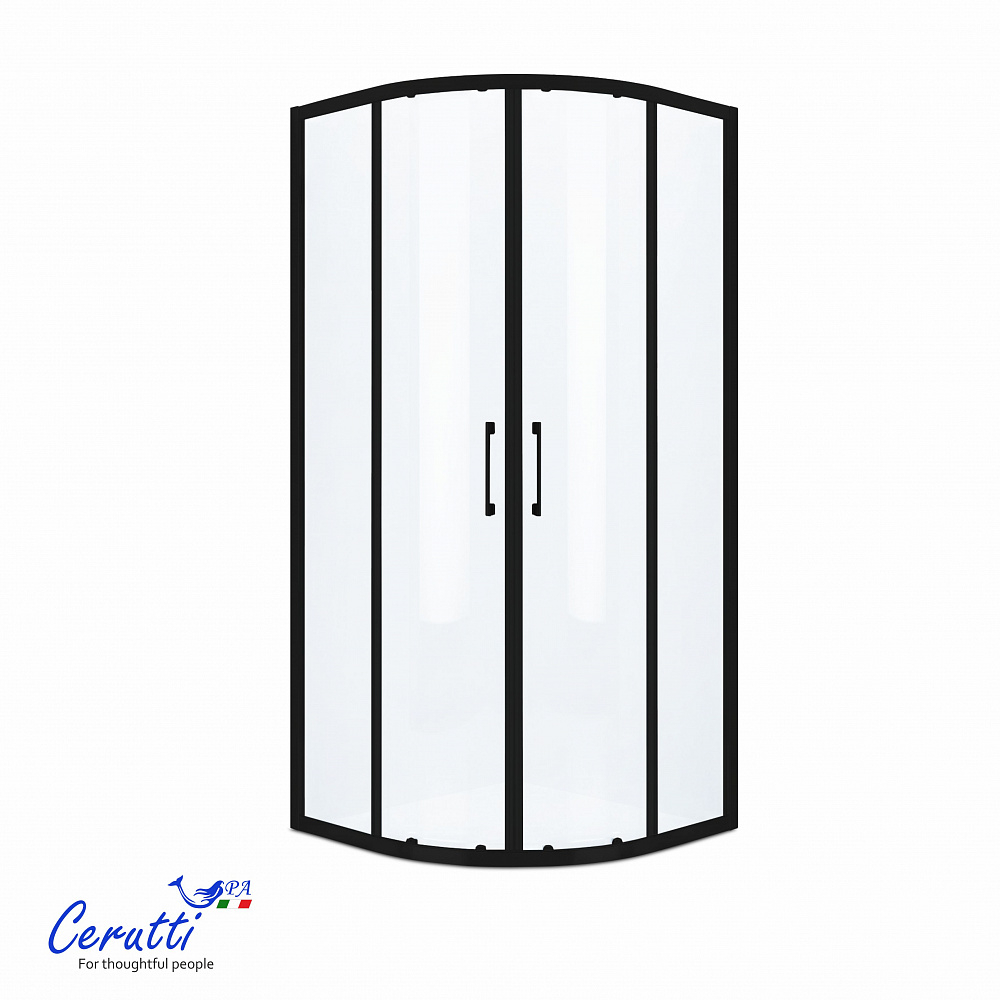 Душевое ограждение Ceruttispa ВИВА (VIVA) 90B N (90x90x195)