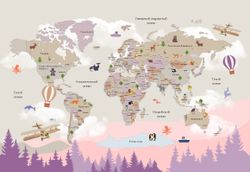 Карта мира №6