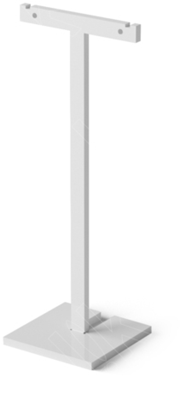 Подставка для серег/Т-образная/2 прорези/2 отверстия/Н-125 мм.