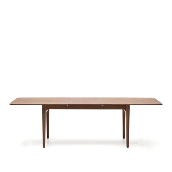 Стол раздвижной Elan из шпона и массива ореха 200 (260) x 100