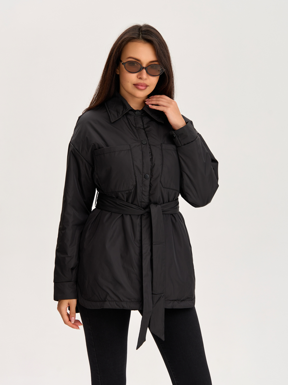 Куртка демисезонная чёрная