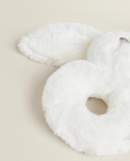 ZARA HOME МЯГКАЯ ИГРУШКА «КРОЛИК», БЕЛЫЙ