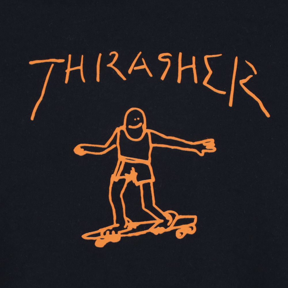 Худи Thrasher Gonz Hood (black/orange)