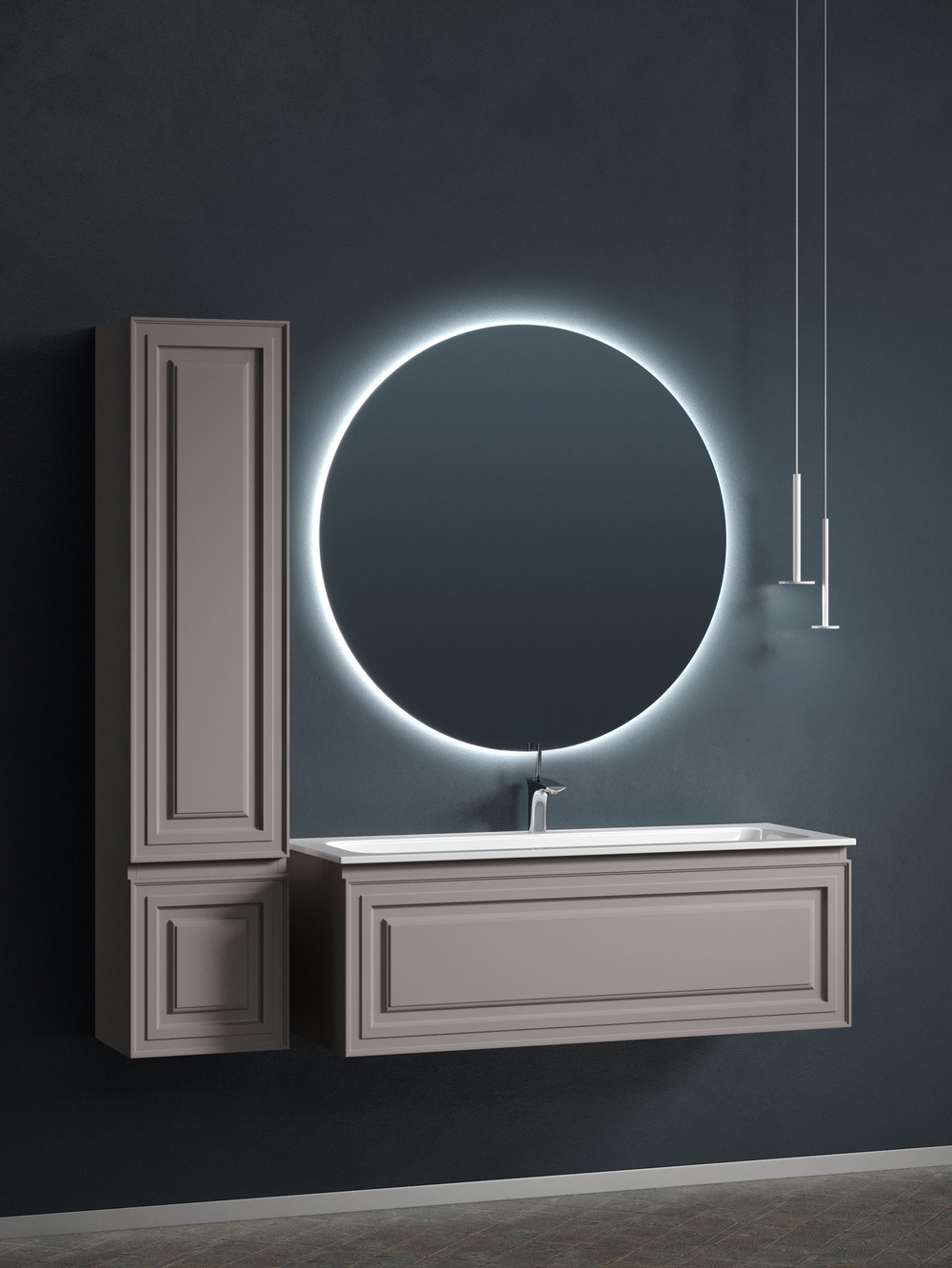 Тумба с раковиной Sancos Very 120 см VR120SM doha soft