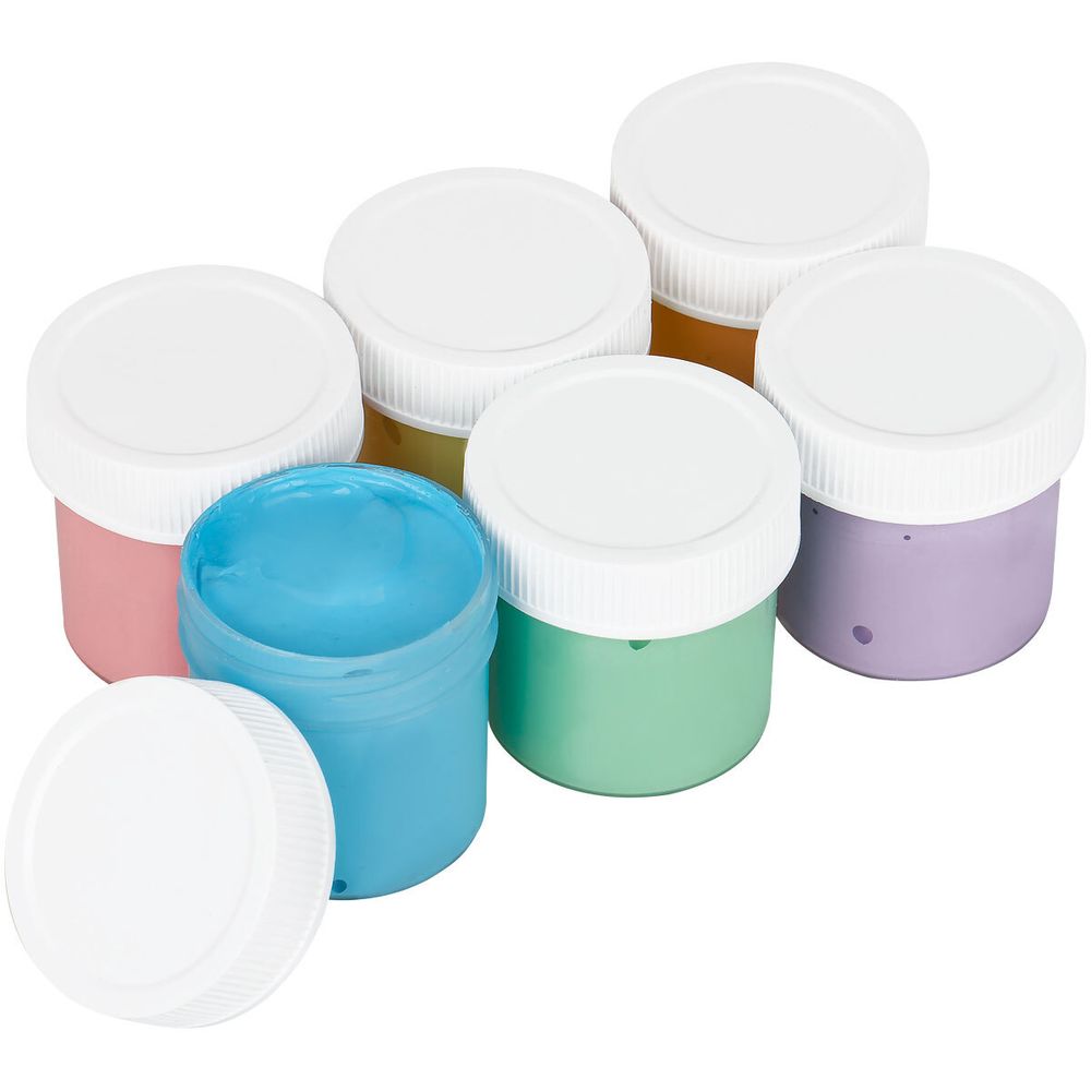 Краски пальчиковые Мульти-Пульти Чебурашка - Мои первые пальчиковые краски, 6цв. по 35мл.