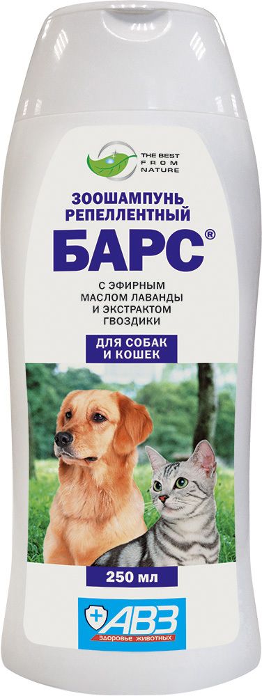 АВЗ Барс шампунь инсектоакарицидный