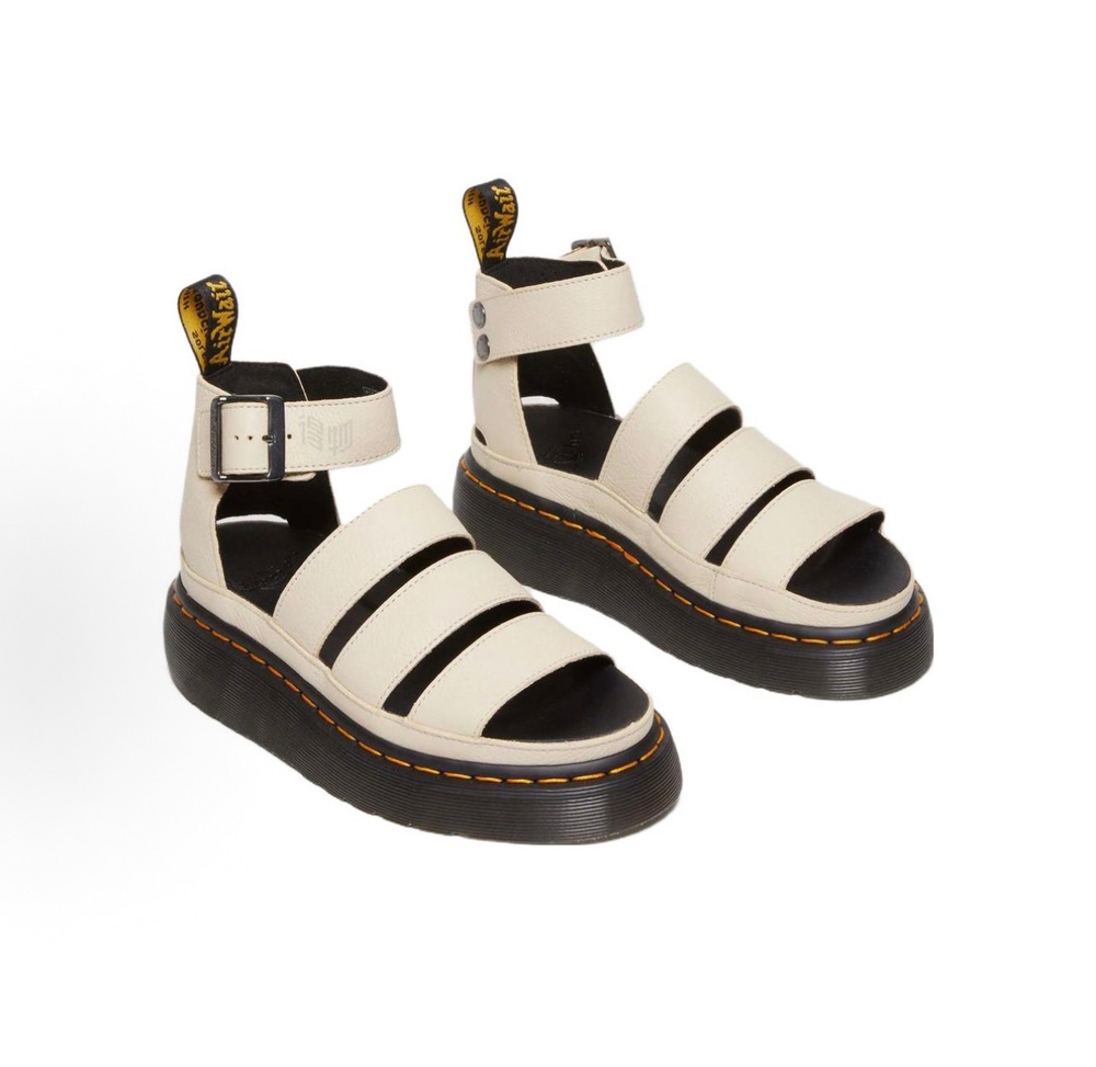 Сандалии Dr. Martens Clarissa II Pisa Leather Strap Platform Sandals