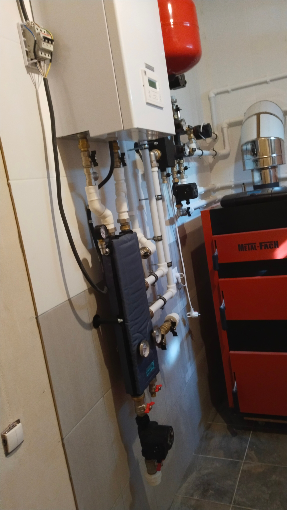 Монтаж котельной в загородном доме