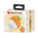 Оранжевый клиторальный стимулятор-ананас Pineapple Secret