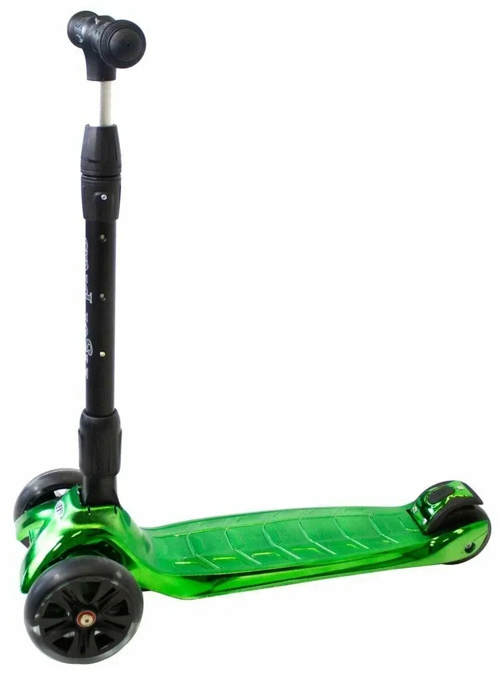 Самокат Teach Team Tiger plus green 1/4 зелёный