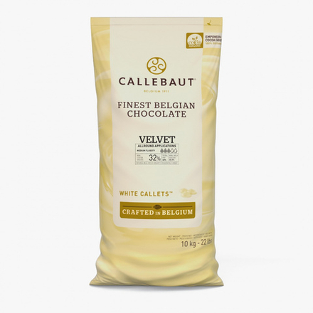 Шоколад Callebaut VELVET Белый 32.0% (Пакет 10кг)