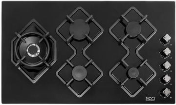 Газовая варочная панель RICCI RGN-K5041BL