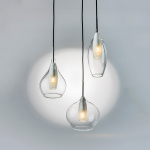 803051 Подвес PENTOLA 3х25W G9 ХРОМ/ПРОЗРАЧНЫЙ