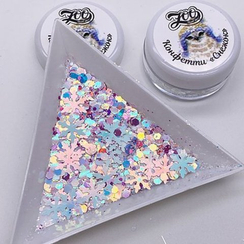 1564 Конфетти "Снежок" 1 г