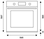 Духовой шкаф Bertazzoni F6011PROPTN/23