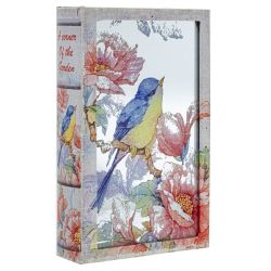 GAEM Ключница с зеркальным элементом, L17 W5 H26 см